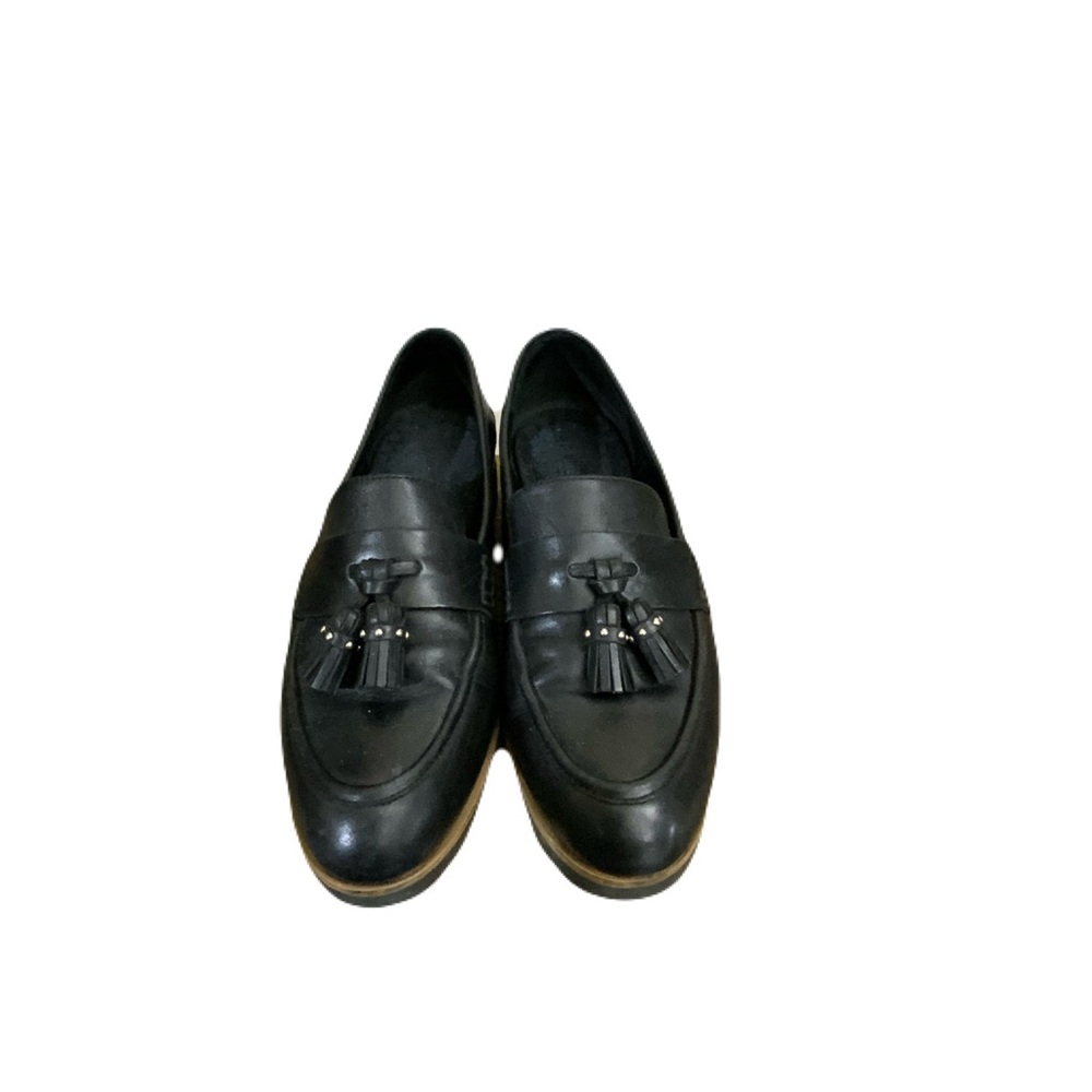 Kate Spade Black Tassel Loafers